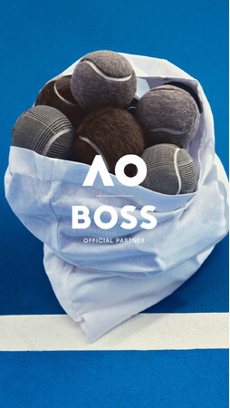 BOSS、全豪オープンのオフィシャル・ライフスタイル・アウトフィッターとして大型パートナーシップを締結