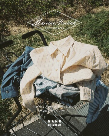 ナノ・ユニバース、渋谷神南店でMarvine Pontiak Shirt Makers POPUPイベントを開催！