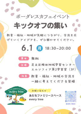 ボーダレスイベントへのキックオフの集い開催 ボーダレスイベントへのキックオフの集い開催