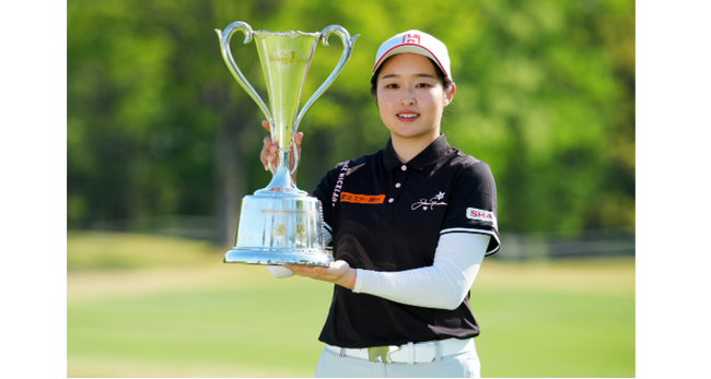 スポンサー契約選手のウーチャイェン選手が今季初勝利、通算2勝目を挙げる　～富士フイルム・スタジオアリス女子オープンで優勝～