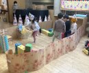 遊びの空間を分けるパーテーション 遊びの空間を分けるパーテーション