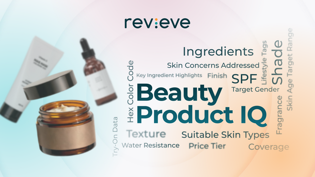 Revieve、Beauty Product IQを発表：ビューティーAI、コマース、マーケット戦略の未来を支える新たなインテリジェンスレイヤー