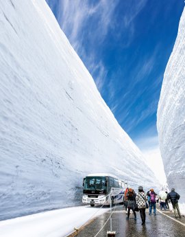 雪の大谷ウォーク