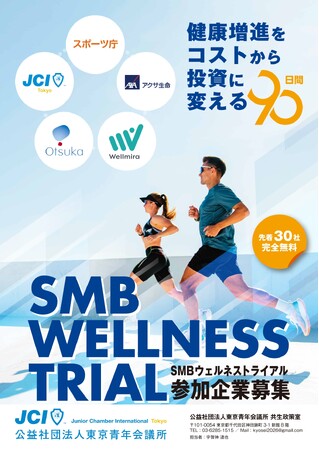 【先着30社完全無料】企業の活力を高める、健康増進はじめの一歩!ウェルネストライアル