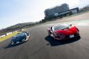 THE SKY GROUP DAY パレードラン (左) LamborghiniSIANRoadster (右) LamborghiniSIANFKP37