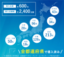 全国導入分布状況 全国導入分布状況