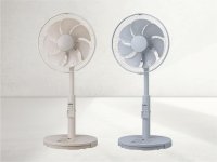 触れたら止まる、だから安心　「タッチストップ DCリビング扇風機」を4月中旬に新発売