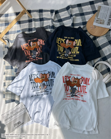 AS KNOW AS plusから『トムとジェリー』のTシャツが登場!