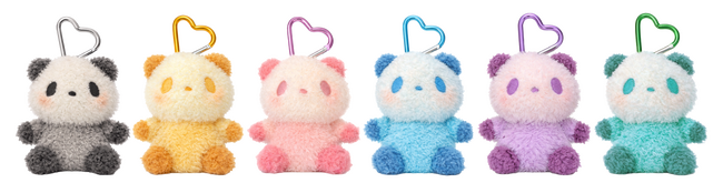 楽天、「お買いものパンダ」の新商品「お買いものパンダ ぬいぐるみキーホルダー COLORS」を販売開始