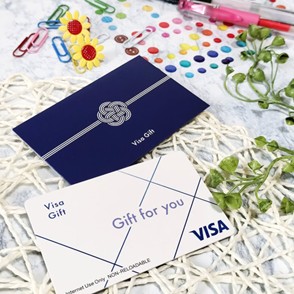 Visa eギフト (ミニ封筒付き)が4月20日より全国のセブン‐イレブンで販売開始
