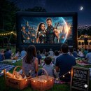 野外映画上映