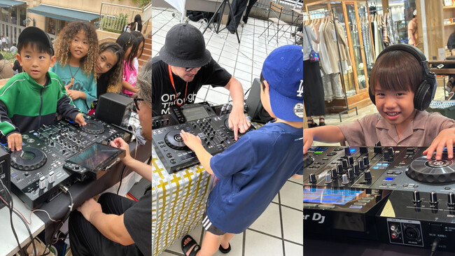 週末のお買い物ついでに、親子でDJデビュー！AlphaThetaが横浜高島屋で無料のDJ体験・レッスンを開催