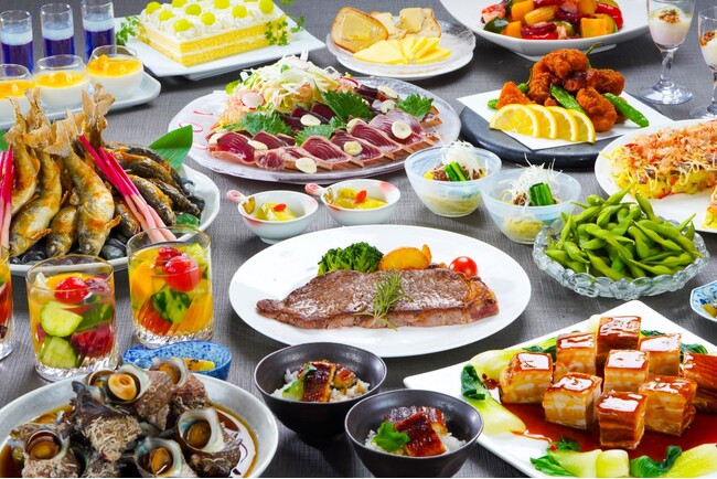 松江のホテルで涼やかに楽しむ夏のごちそう。ライブキッチンのステーキ食べ放題や鰻、板長が手がける“夏のおでん”など、豪華なブッフェを開催！