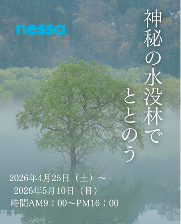 春限定の絶景「白川湖の水没林」で究極のサステナブル・サウナ体験！水没林の“間伐材”の薪で「絶景と一体化する」極上のととのい空間を提供