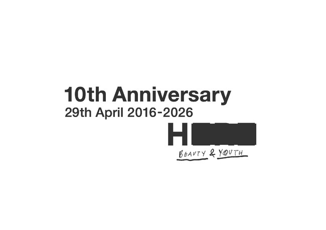 H BEAUTY&YOUTH、開業10年を機に、現在地とこれからを提示する特別な取り組みを展開