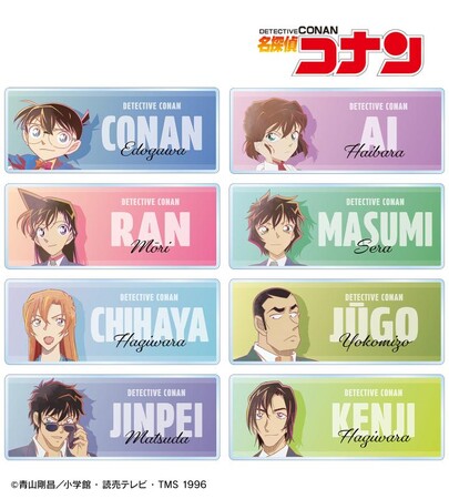『名探偵コナン』のトレーディング Ani-Art clear label 第2弾 アクリルネームプレートなどの受注を開始！！アニメ・漫画のオリジナルグッズを販売する「AMNIBUS」にて