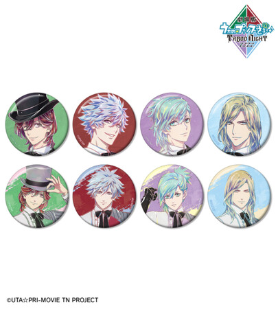 『劇場版 うたの☆プリンスさまっ♪ TABOO NIGHT XXXX』のトレーディング Ani-Art 缶バッジの受注を開始！！アニメ・漫画のオリジナルグッズを販売する「AMNIBUS」にて