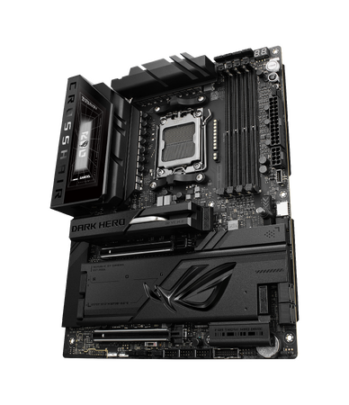 AIO Qコネクタを搭載したROGマザーボード「ROG CROSSHAIR X870E DARK HERO」を含む、AM5マザーボード3モデルを発表