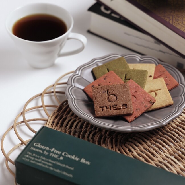 ≪手土産におすすめ≫「Sweets, by THE_B」 第一弾！からだにやさしく、大切な人に贈りたくなるプラントベースの「グルテンフリークッキーボックス」新登場！