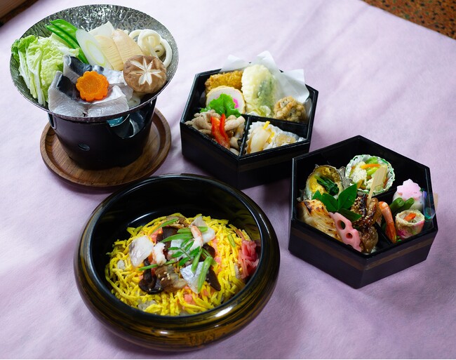 南道後温泉ホテルていれぎ館 老舗「すし丸」の郷土料理が楽しめる夕食付プランを販売開始～温泉とともに味わう愛媛の美食～