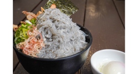 【超稀少！淡路島の春の“とろける”味覚が今年、初解禁ニジゲンノモリのレストラン「モリノテラス」季節限定メニュー「淡路生しらすTKG」＆「3倍盛り！生しらす丼」