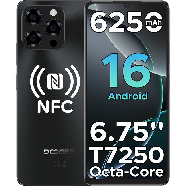 【赤字覚悟30%OFF】GeminiAI搭載×6.75インチ大画面×32GBメモリ級の衝撃SIMフリー コスパスマホ「DOOGEE Note58 Pro」アマゾンで限定価格20,900円販売開始