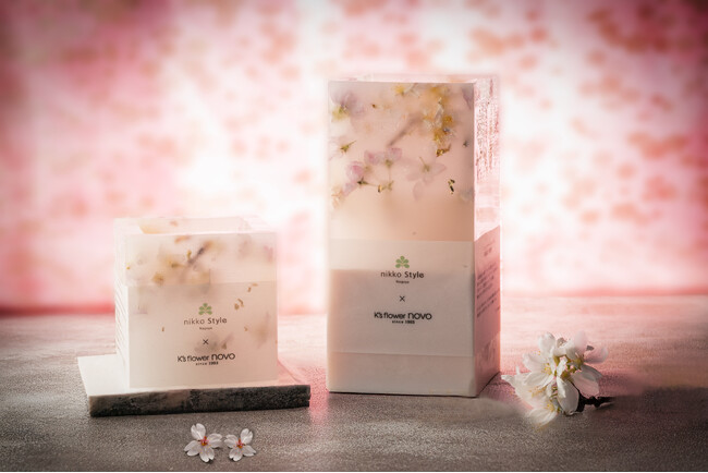 【ニッコースタイル名古屋】ロスフラワーから生まれた「SAKURAキャンドルホルダー」を4月24日（金）から販売開始