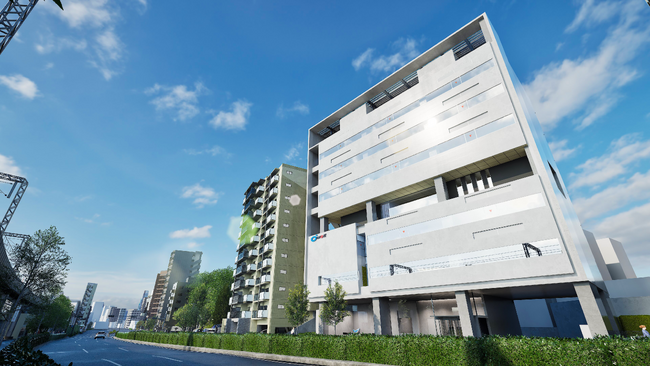 ミックウェアの3D都市空間自動生成プラットフォーム「Dynamic Share Map」がユニ電子のオフィス案内に採用