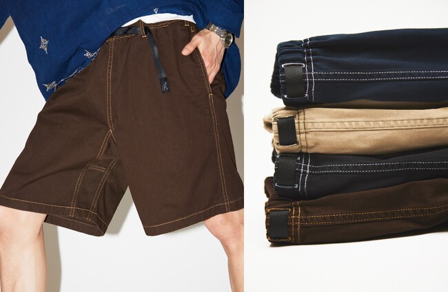 JORNAL STANDARDより、Gramicci別注モデル「Archive Stitch Shorts」がリリース
