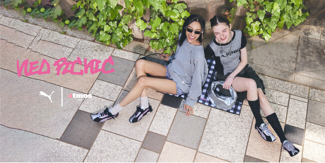 「atmos pink」が「PUMA」の注目モデル”H-STREET”の別注デザインを発売
