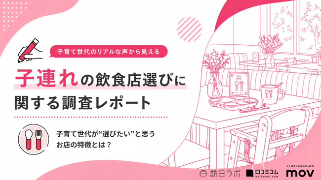 【最新調査】子連れ外食、口コミの無い店は約8割が選ばない!独自調査を公開
