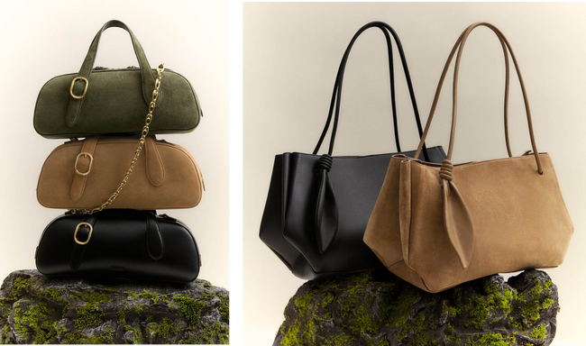 Cafune / カフネ　最旬の「イースト ウエスト」シルエットを纏う新作　Mini Asra Boston BagとOri Shoulder Bag が登場！