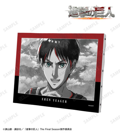 TVアニメ『進撃の巨人』のAni-Art BLACK LABEL 第3弾 F0号キャンバスボードなどの受注を開始！！アニメ・漫画のオリジナルグッズを販売する「AMNIBUS」にて