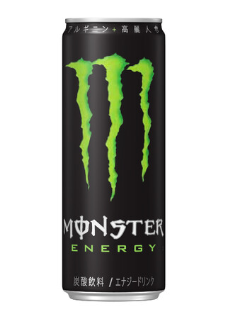 『モンスターエナジー』コカ・コーラ ボトラーズジャパンの自動販売機で販売開始