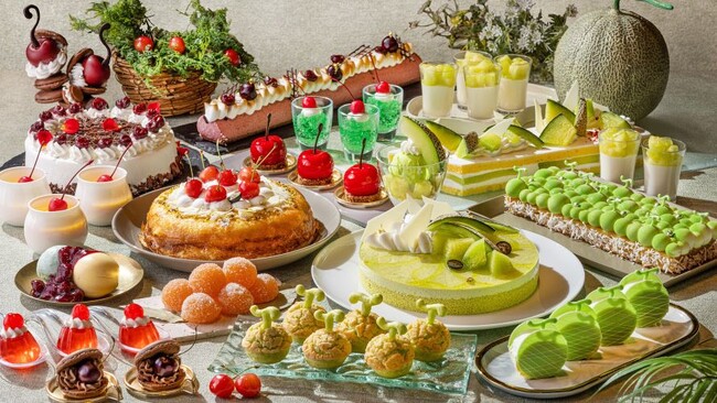 【サンシャインシティプリンスホテル】「メロン&チェリースイーツブッフェ」を開催