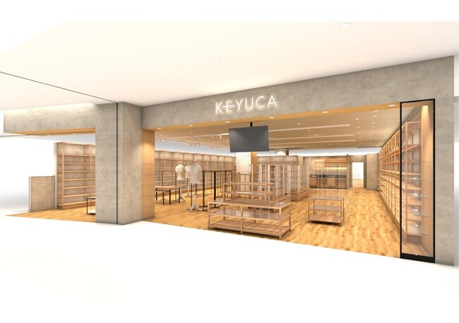 【神奈川県小田原市】ライフソリューションブランドKEYUCA（ケユカ） 5月1日（金）に「ダイナシティ」内に新店舗をオープン！