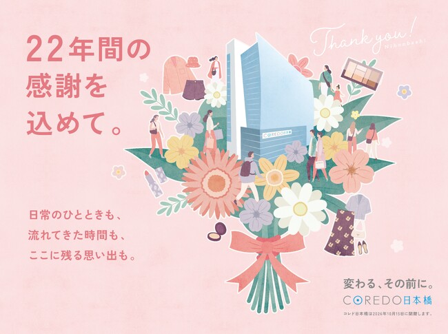 コレド日本橋　2026年10月15日（木）に閉館