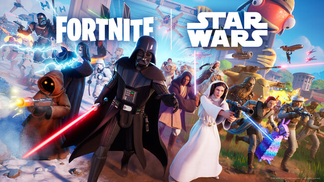 フォートナイト、スター・ウォーズの新作ゲームが5月1日より登場