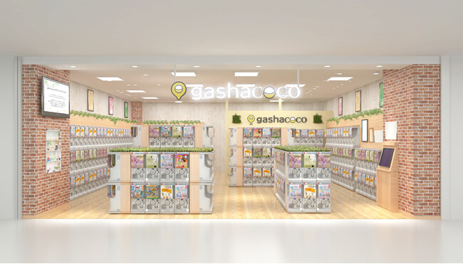 カプセルトイ専門店『gashacoco（ガシャココ）』のフランチャイズ店舗33号店『gashacoco 明屋書店MEGA平田』を5月１5日(金)オープン！