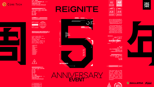 プロeスポーツチーム「REIGNITE」が、チーム設立5周年を記念した特別なPOPUPイベントを開催！