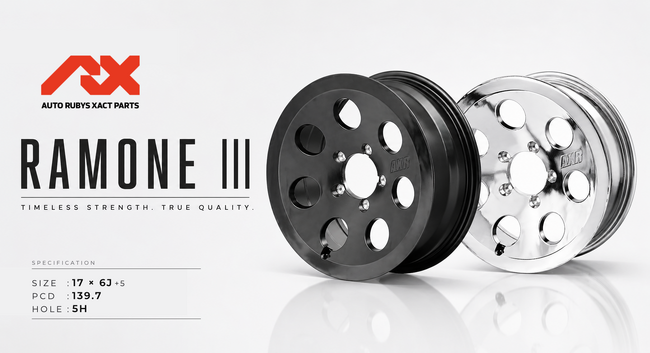 ARX（AutoRubys）、人気ホイールシリーズ第3弾「Ramone3」を発売