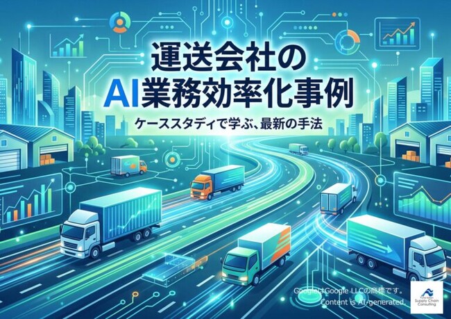 【運送業界のDX】AIを活用した業務効率化動画を公開。マニュアルのクイズ化や社内規定のAI検索で事務負担削減｜株式会社船井総研サプライチェーンコンサルティング