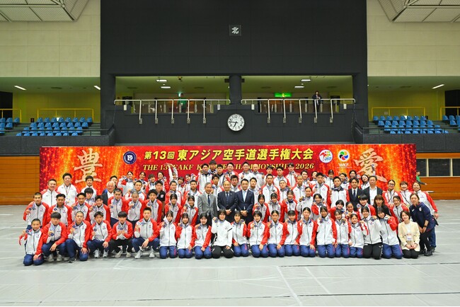 【空手】愛知・豊橋での自国開催となった第13回東アジア選手権大会にて日本選手団が計66個のメダルを獲得