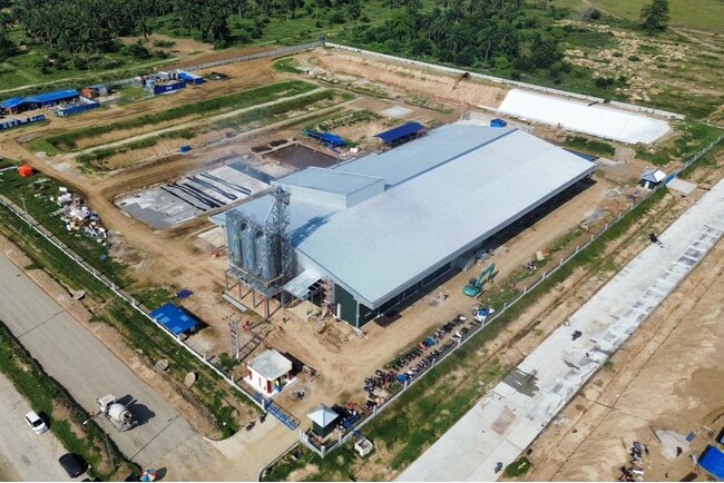 TESSグループ、インドネシアにおけるEFBペレット製造工場の建設状況のお知らせ（2026年４月）