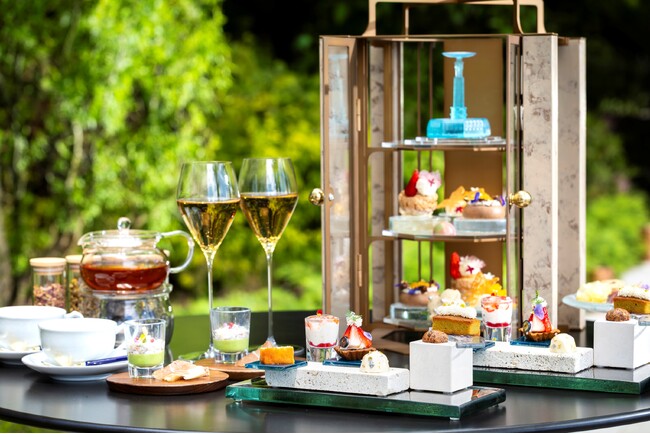 【サンクチュアリコート高山】“食べる、美術館”飛驒高山美術館の噴水をモチーフにしたアフタヌーンティーを開始