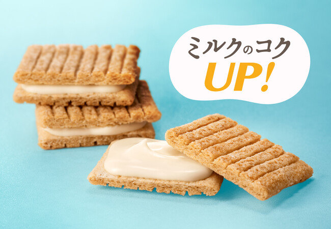 ミルクのコクUP!ブランド人気No.1『シュガーバターサンドの木』がリニューアル