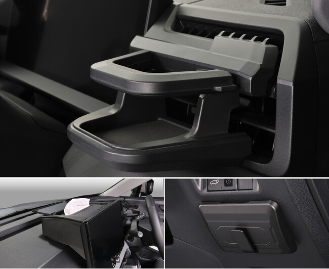 新型RAV4専用|車内装のモチーフをデザインに取り込んだ、収納アクセサリー3種登場