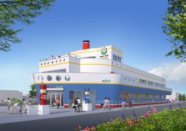 2026年8月完成予定　青空幼稚園新園舎完成予想図