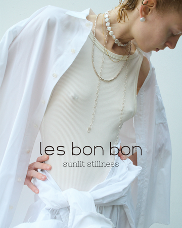 ジュエリーブランドles bonbon(ル ボンボン)から30th collection「sunlit stillness」を発表。不完全な美しさを纏い、自由な心の旅へと誘うジュエリーを提案