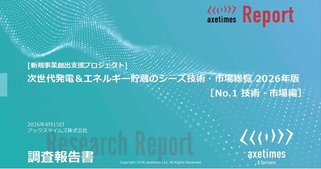 発電システムNEXT36技術の技術戦略・市場評価を調査